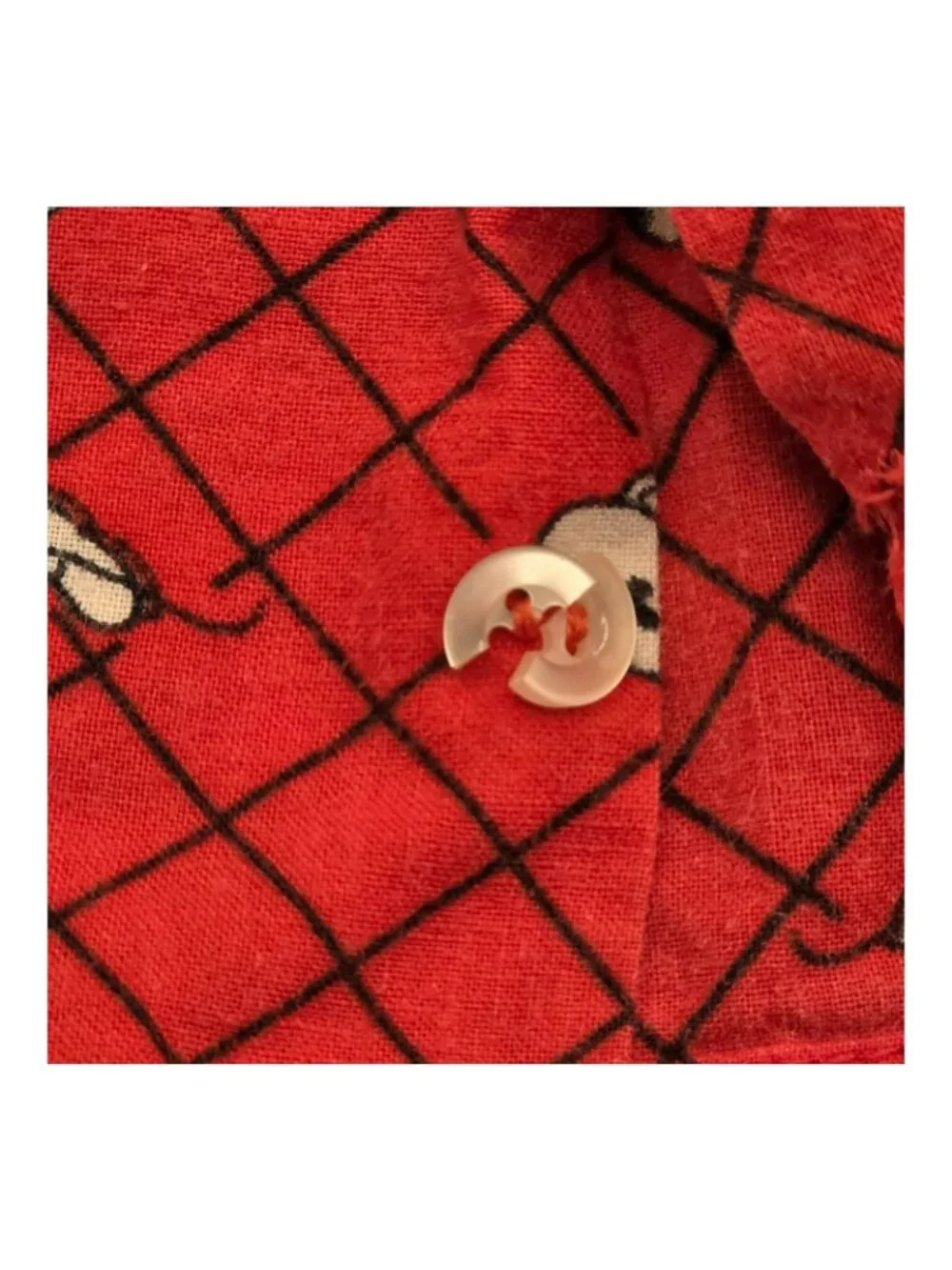 Vintage Disney Kids Baby Mickey Mouse Red Shirt Denim Overalls Newborn to 6 Mos